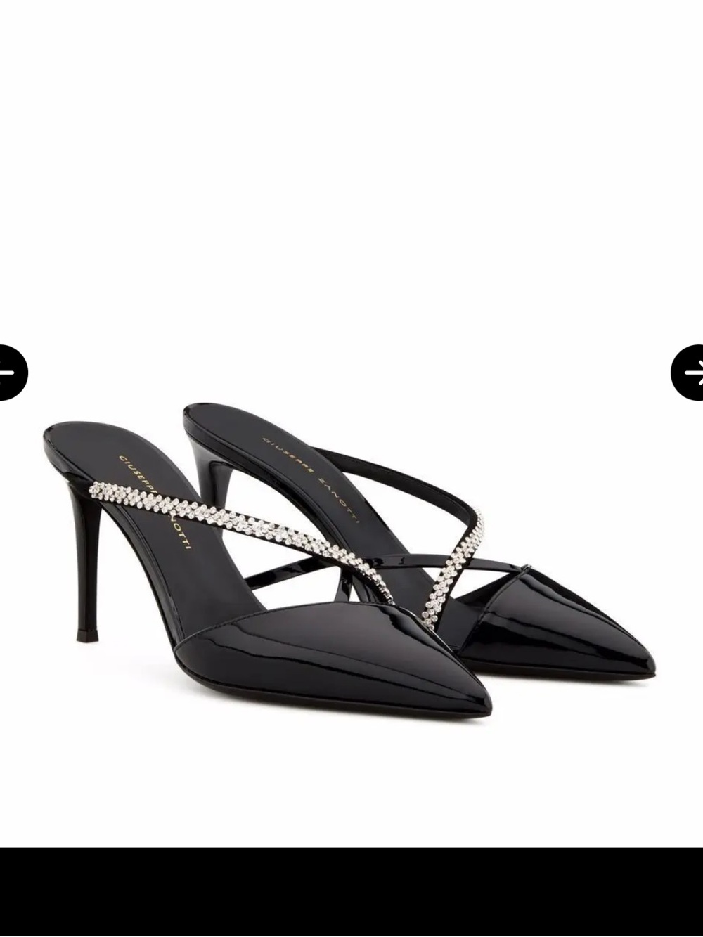 GIUSEPPE ZANOTTI Rosita Patent Leather 85mm Pumps